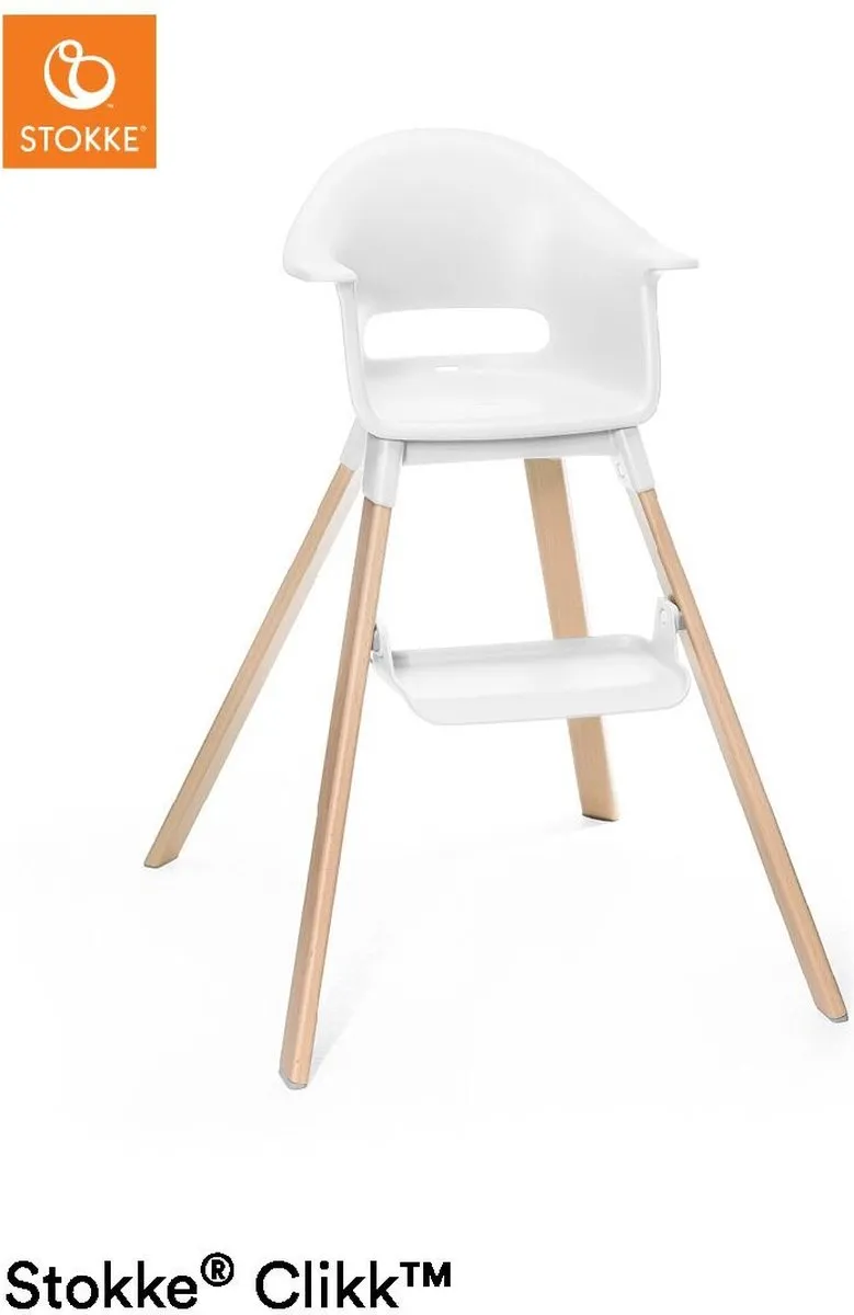 Stokke Clikk Kinderstoel - Wit