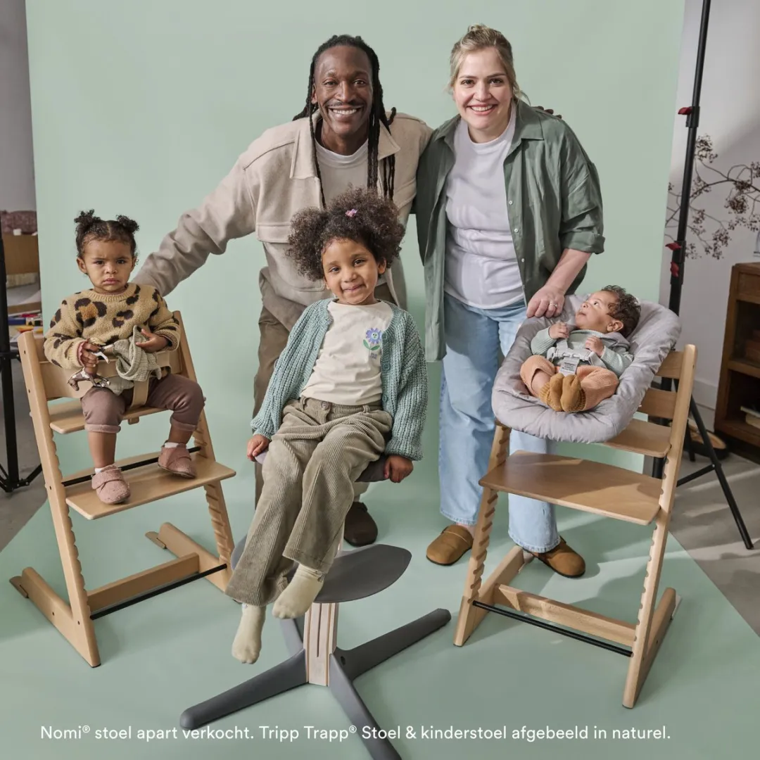 Stokke Tripp Trapp Kinderstoel Fjordblauw - Met Newbornset