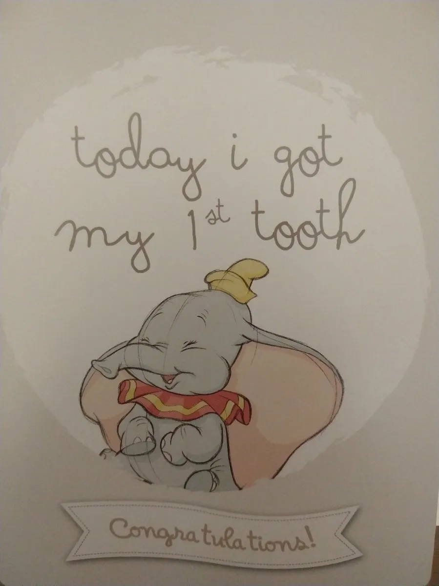 Disney Milestone Cards Dumbo - Multi