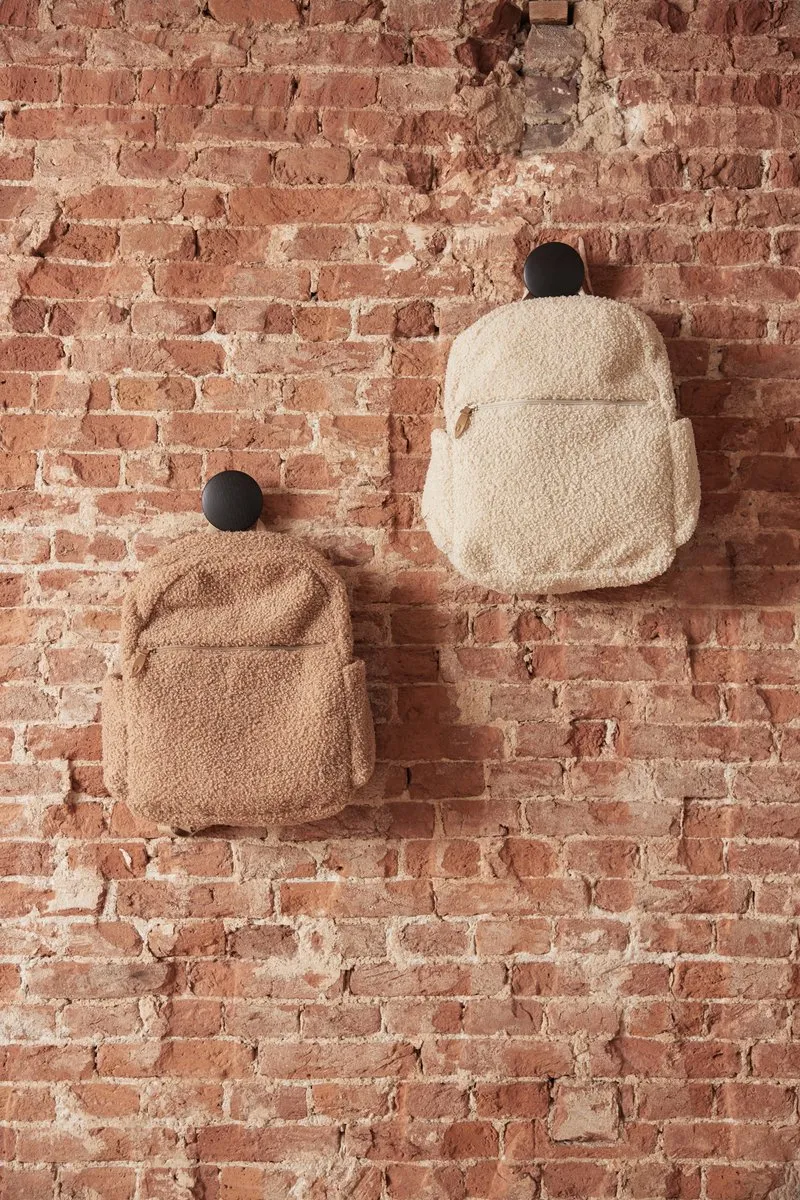 Jollein Luiertas Rugzak Boucle Naturel - 30x40cm - afbeelding 6 van 6
