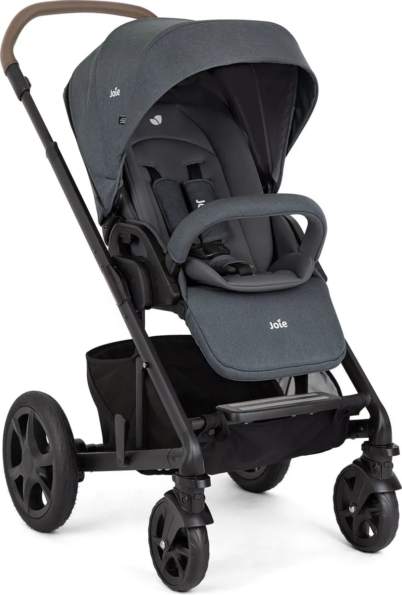 Joie Trio Chrome Kinderwagen - All-Terrain 4 Wielen - Incl. Autostoel & Reiswieg