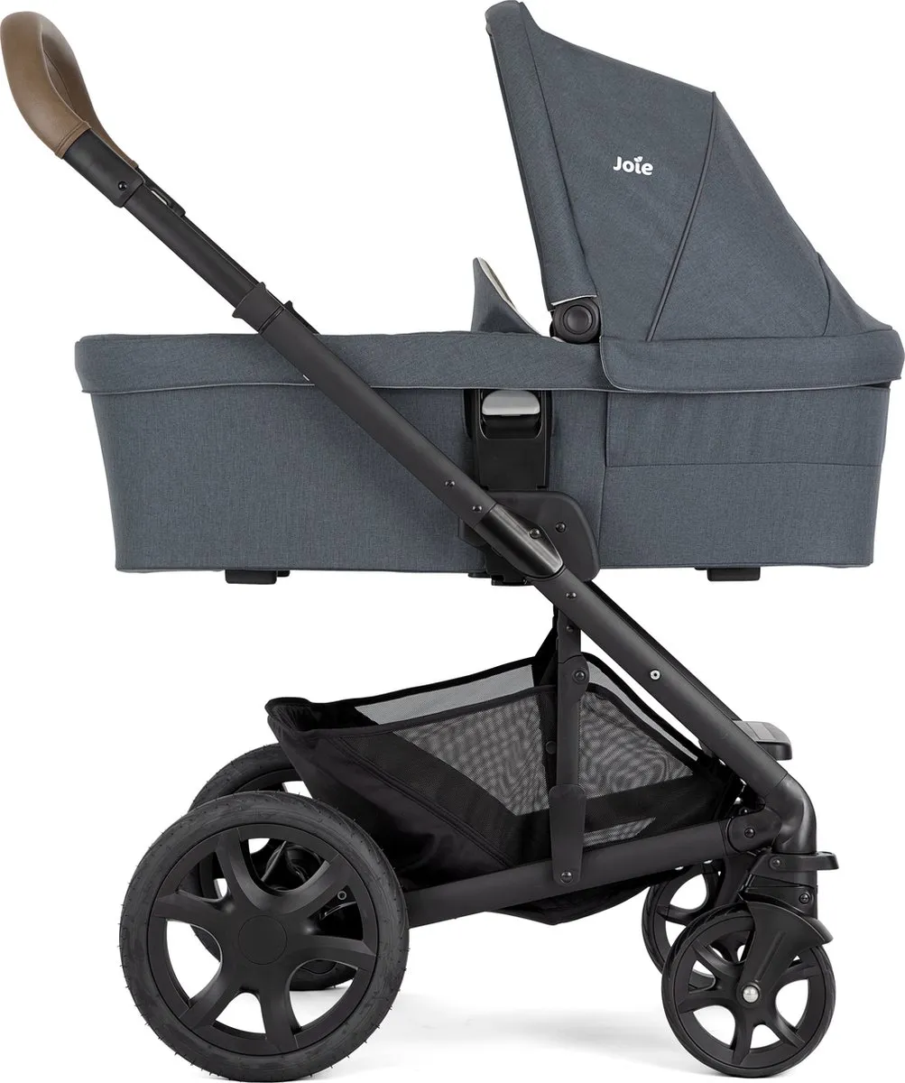 Joie Trio Chrome Kinderwagen - All-Terrain 4 Wielen - Incl. Autostoel & Reiswieg