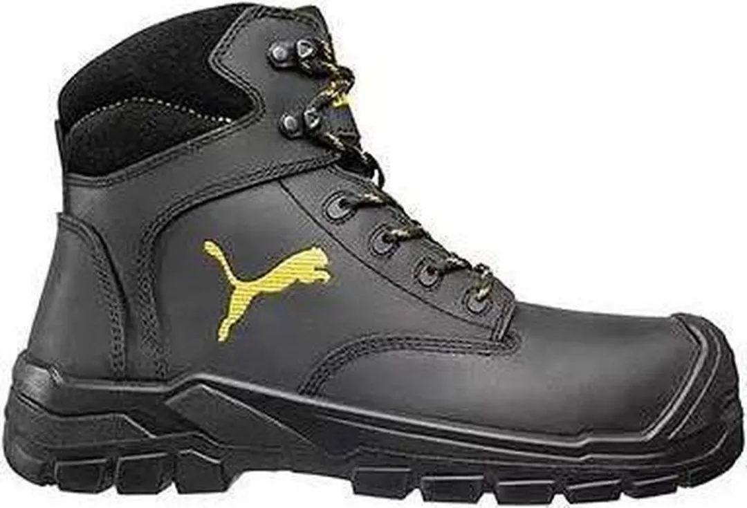 PUMA Borneo S3 HRO SRC Veiligheidsschoen 43 - Zwart/Grijs