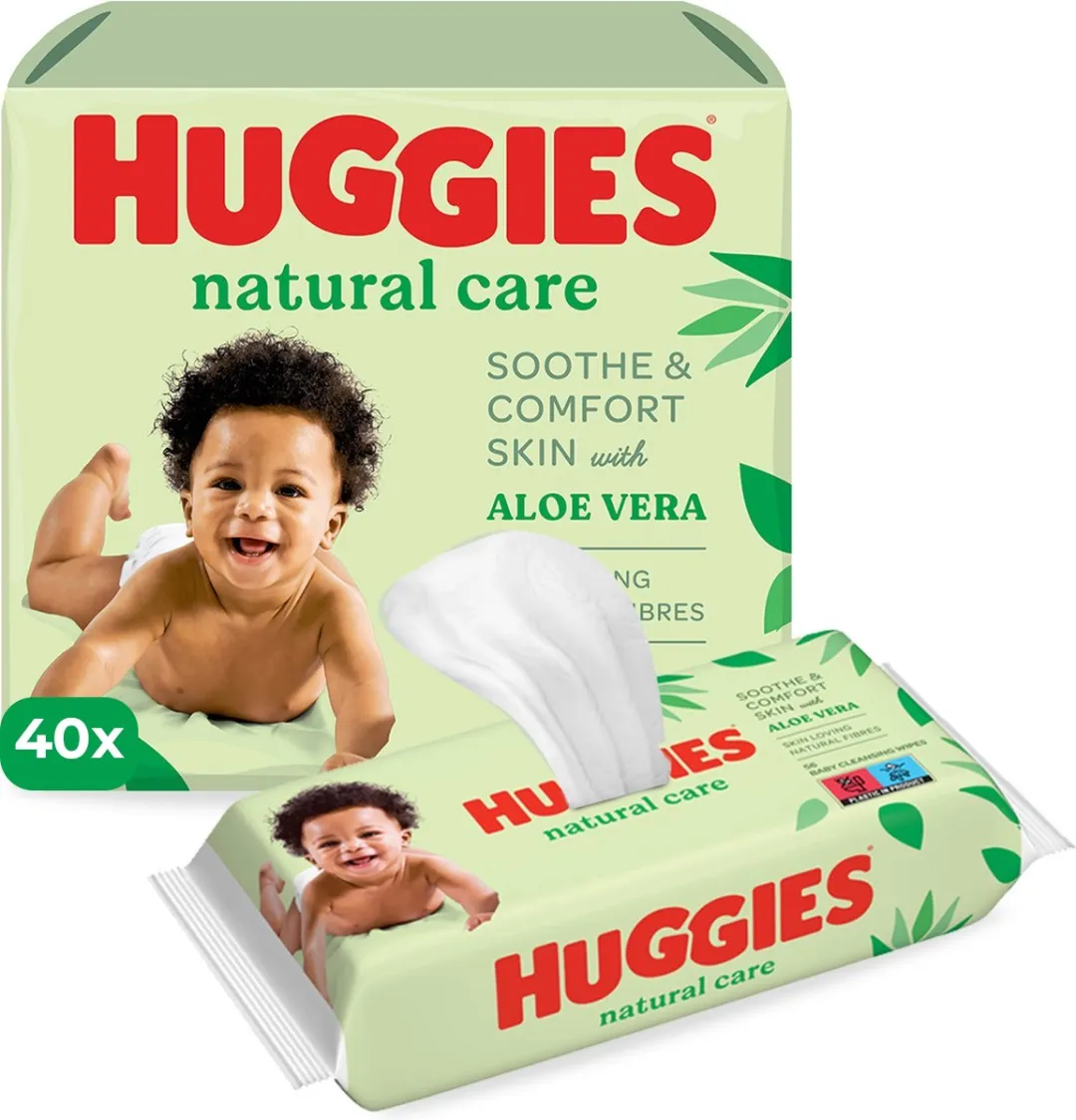 Huggies Natural Care Billendoekjes