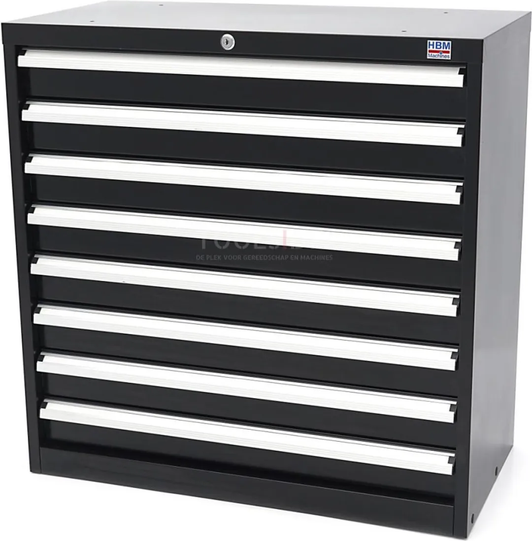 HBM 8 Laden Profi Gereedschapskast 90x45x90cm