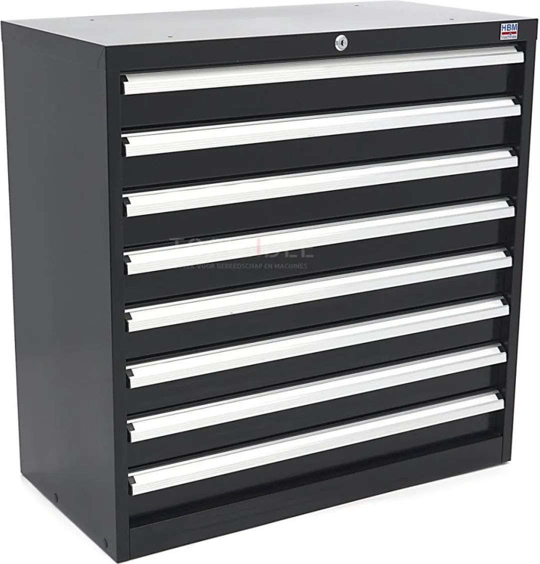 HBM 8 Laden Profi Gereedschapskast 90x45x90cm