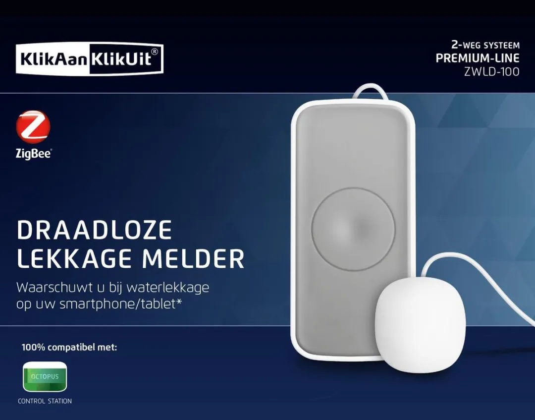 Trust KlikAanKlikUit ZWLD-100 Waterlekkage Detector - Wit - afbeelding 6 van 6