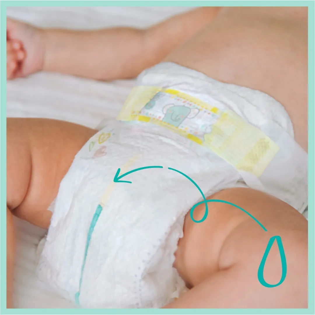 Pampers Premium Protection Luiers Maat 1 104 Stuks