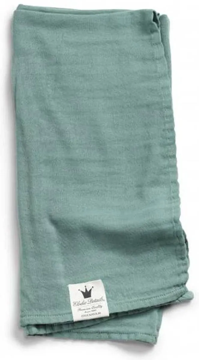 Elodie Bamboe Hydrofiele Doek Mineral Green