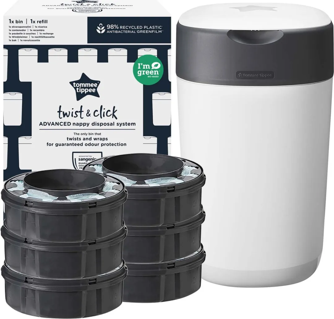 Tommee Tippee Twist & Click Luieremmer Starterset