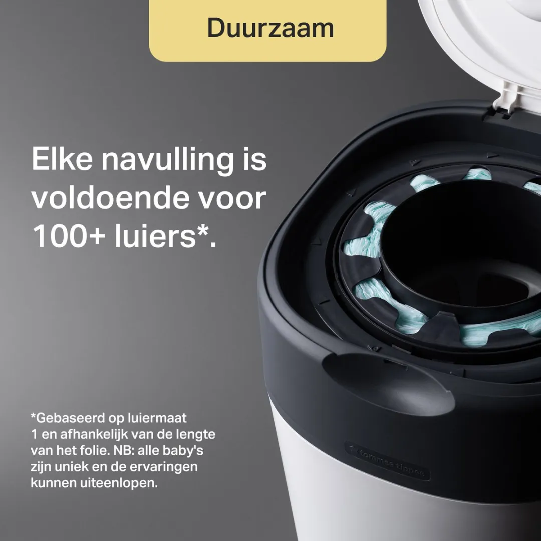 Tommee Tippee Twist & Click Luieremmer Starterset - 33L - Wit