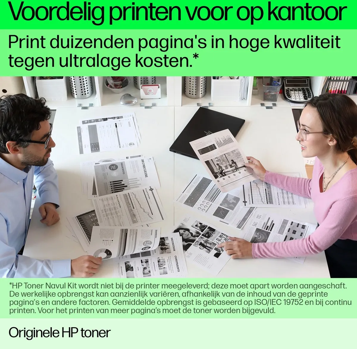 HP W1143A Inktcartridge Zwart - 2500 pagina's