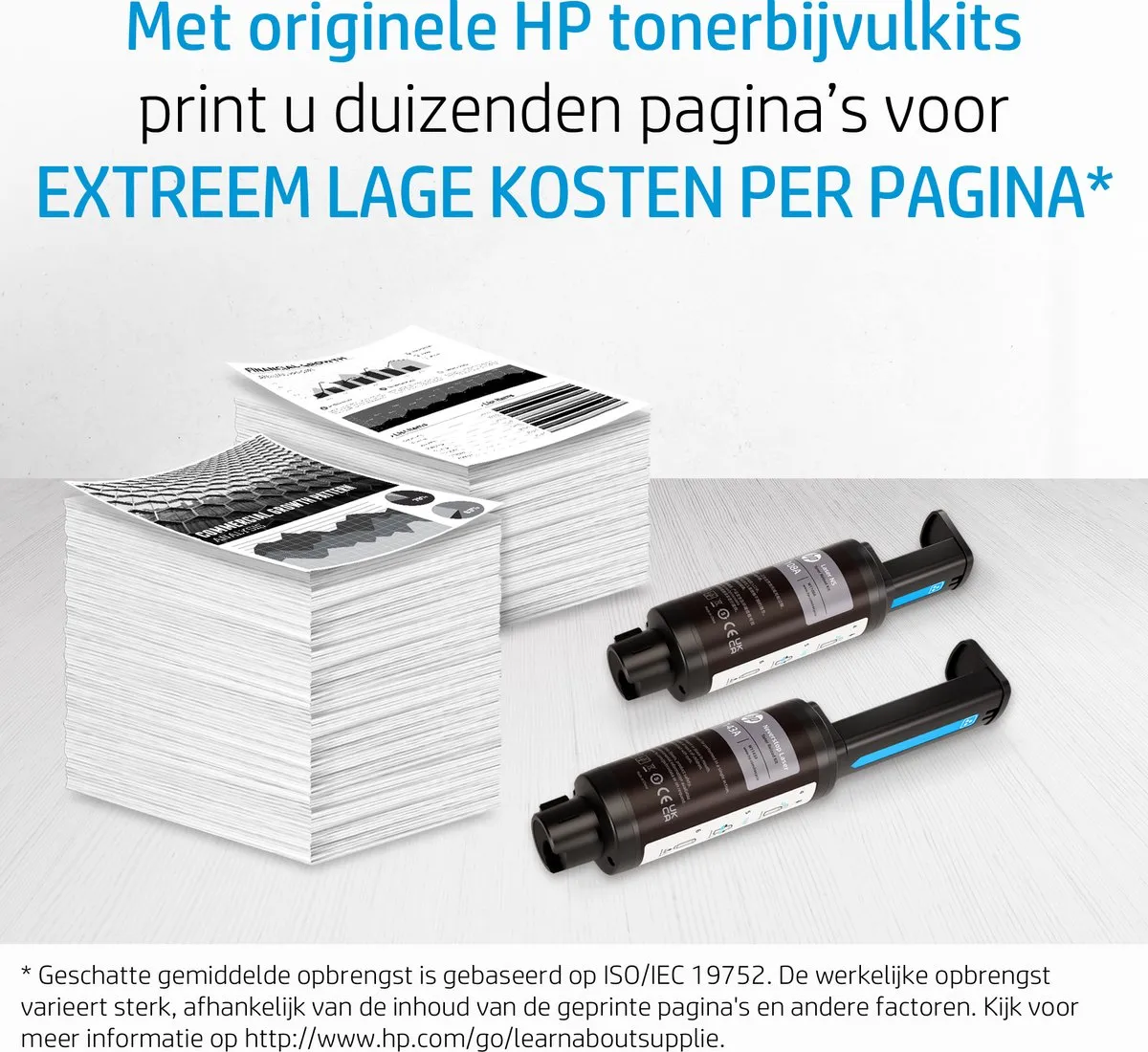 HP W1143A Inktcartridge Zwart - 2500 pagina's