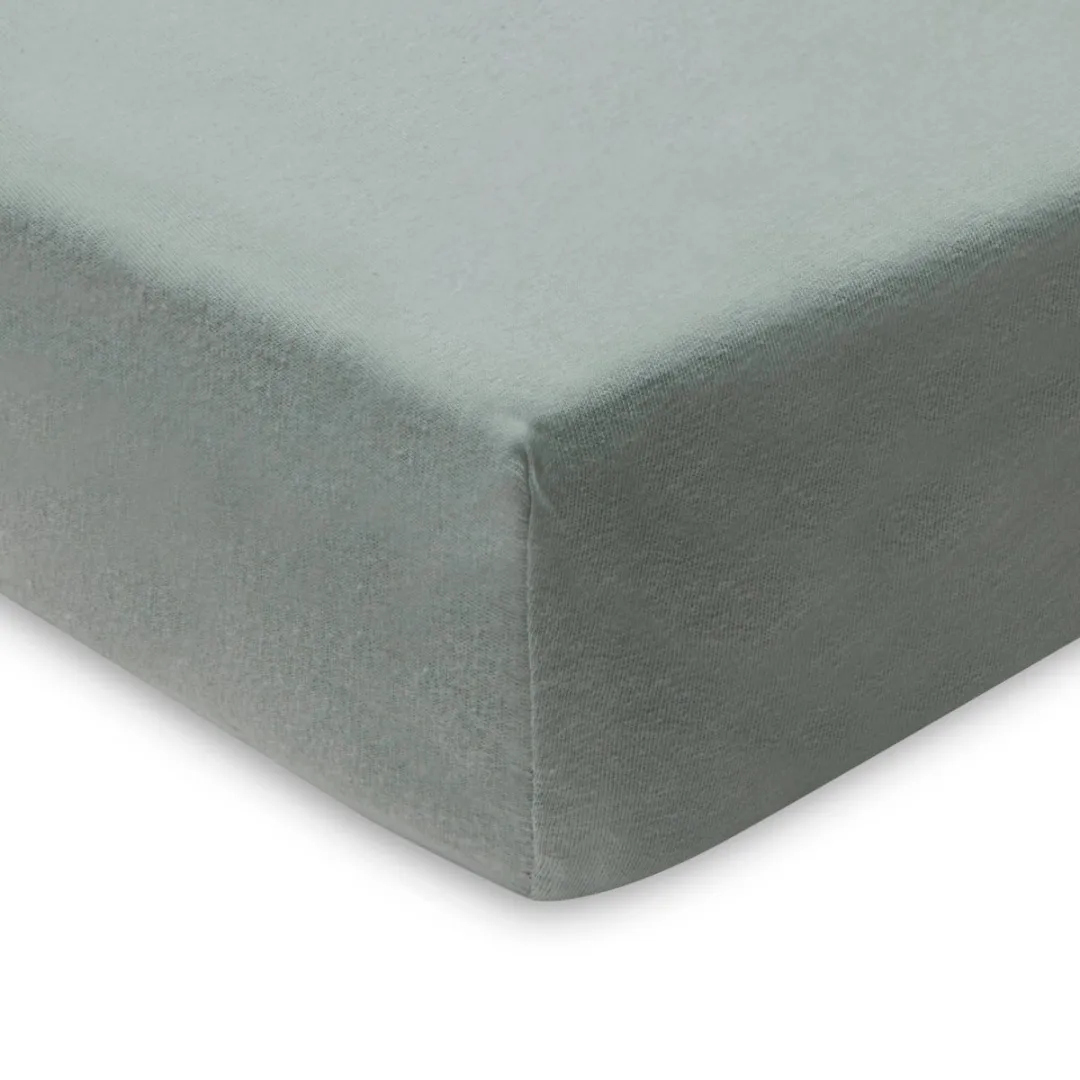 Jollein Baby Hoeslaken Jersey Ash Green 70x140/75x150cm