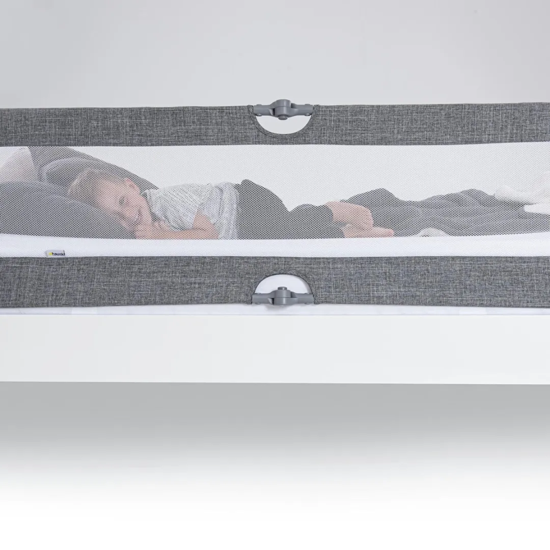 Hauck Sleep N Safe Plus XL Bedhek 150x50cm - Grijs - afbeelding 6 van 6