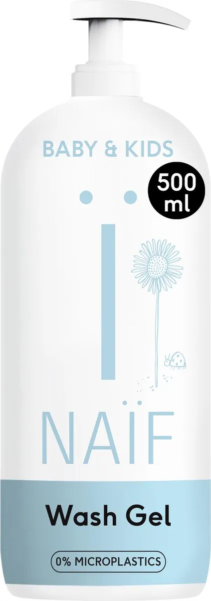 Naïf Reinigende Wasgel Pompfles 500ml