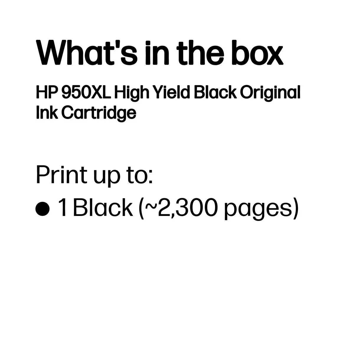 HP 950XL CN045A Inktcartridge - 2300 pagina's - Zwart