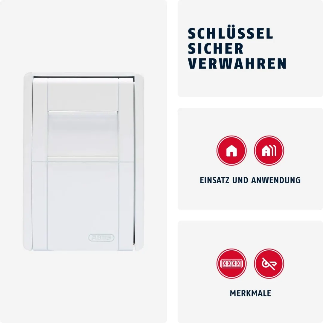 ABUS KeyGarage 787 Wandsleutelkast - Wit