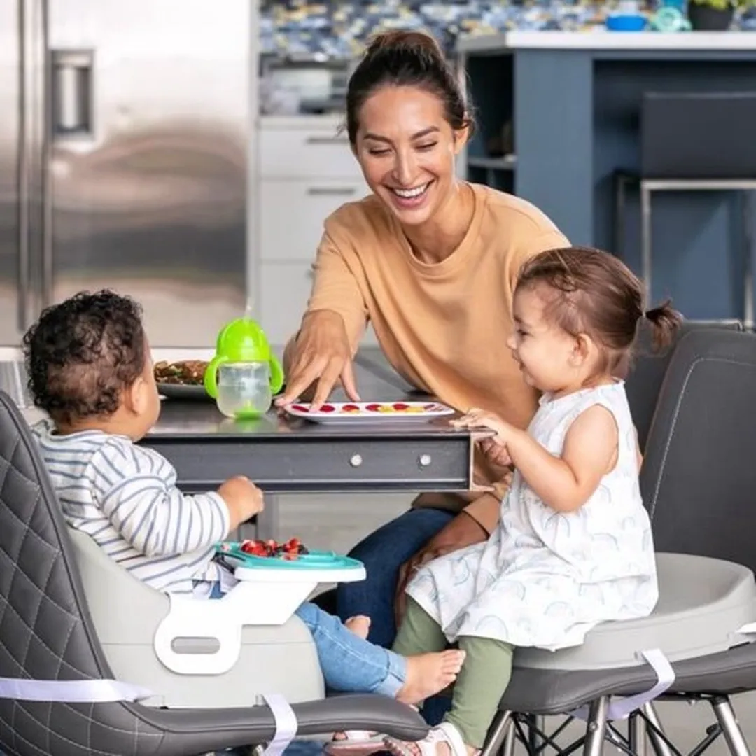 Infantino Meal Rehabilitation Section Duo Deo 4-in-1 - Grijs/ Groen