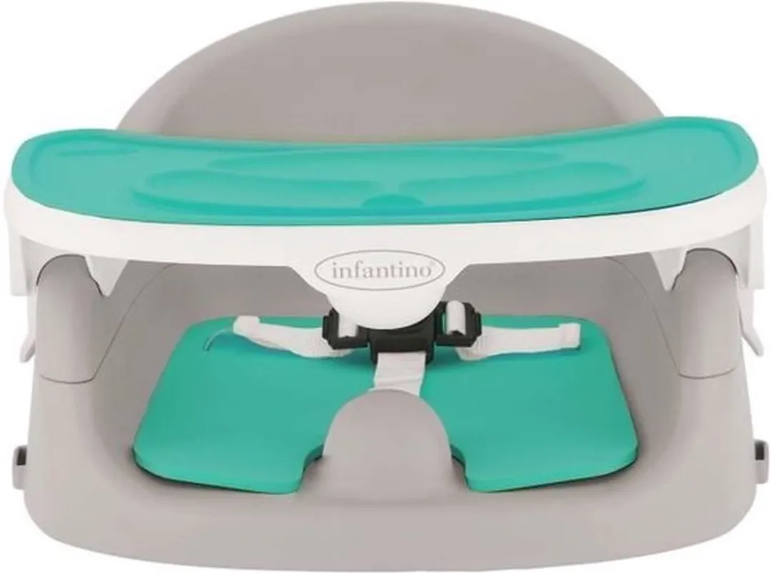 Infantino Meal Rehabilitation Section Duo Deo 4-in-1 - Grijs/ Groen