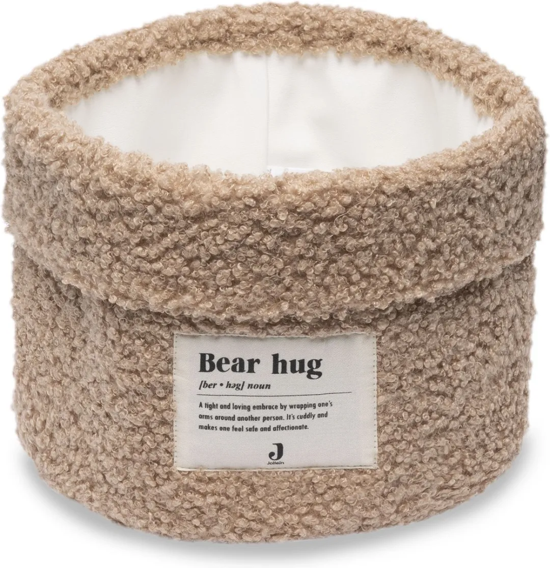 Jollein Commode Mandje 14x18cm Boucle Biscuit