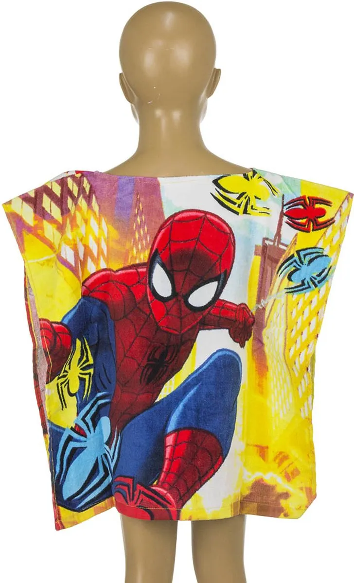 Marvel Spiderman Poncho - One Size - 50x100cm - Multi