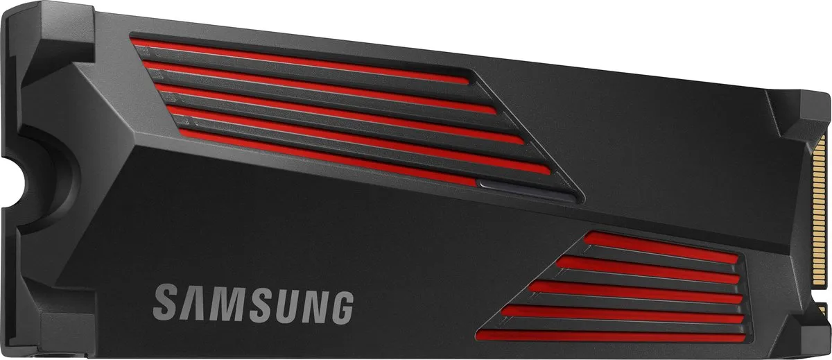 Samsung 990 PRO MZ-V9P1T0CW SSD - 1TB - Heatsink