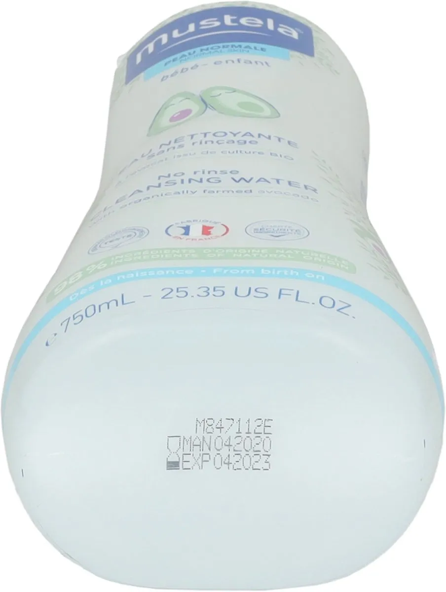 Mustela Baby Reinigingswater 750ml