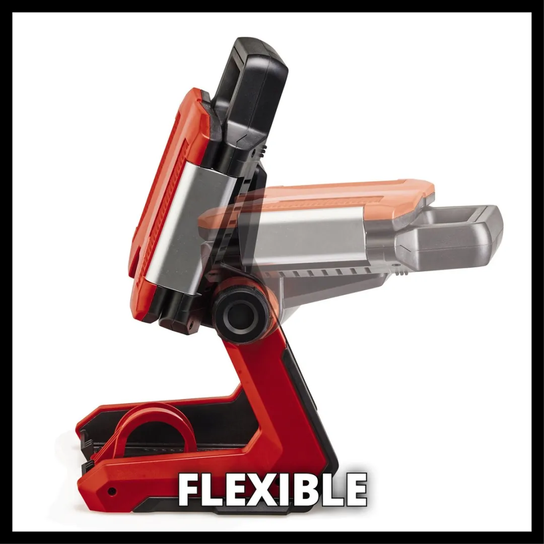 Einhell Accu Lamp TP-CL 18/3000 Li - 3000 Lumen - 60 LED's - Rood/Zwart