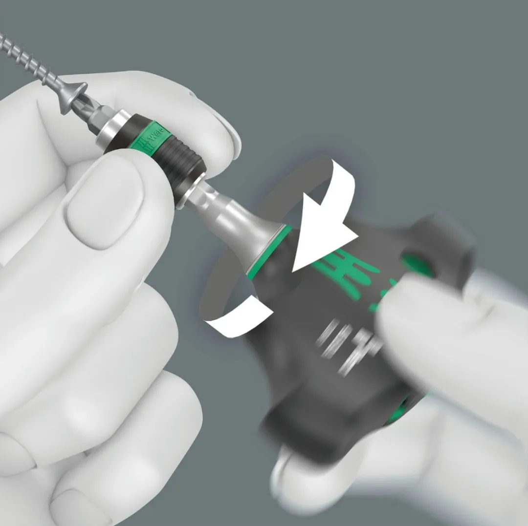 Wera 416 RA Schroevendraaier T-greep 45mm - 1/4" - Ratelfunctie