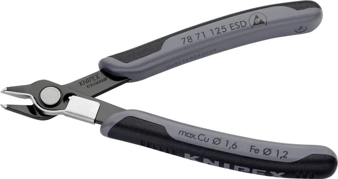 Knipex 78 71 125 ESD Zijsnijtang 125mm - ESD