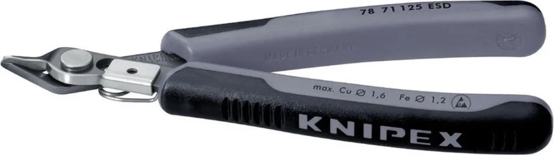 Knipex 78 71 125 ESD Zijsnijtang 125mm - ESD