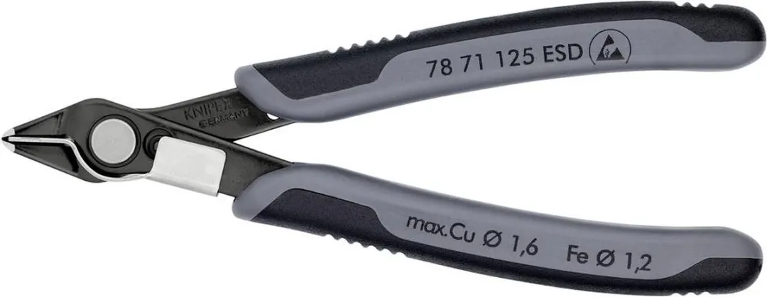Knipex 78 71 125 ESD Zijsnijtang 125mm - ESD
