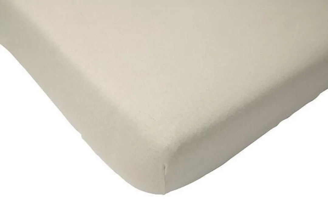 Jollein Baby Hoeslaken Wieg Jersey Wit - 50x90cm
