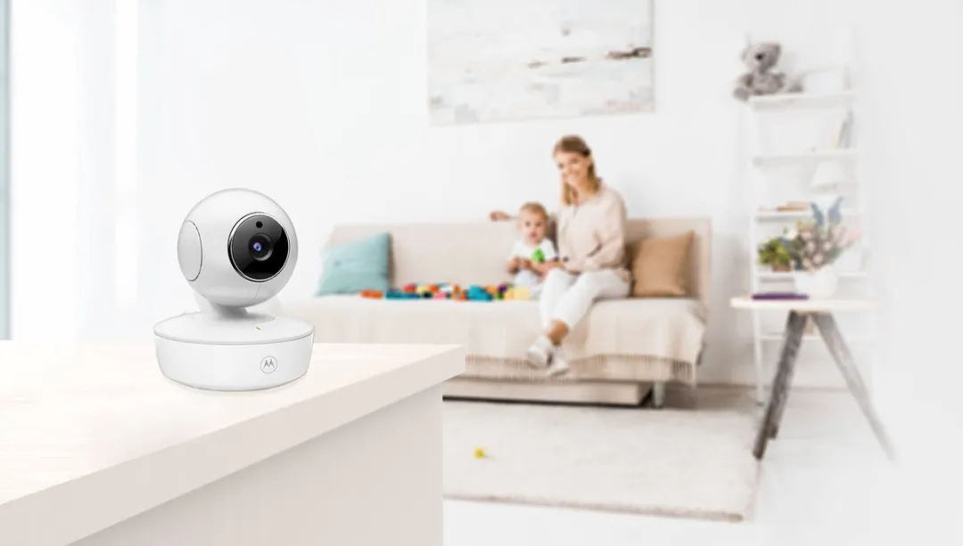 Motorola Nursery VM55 Babyfoon met Camera - 5 inch Wit - afbeelding 6 van 6