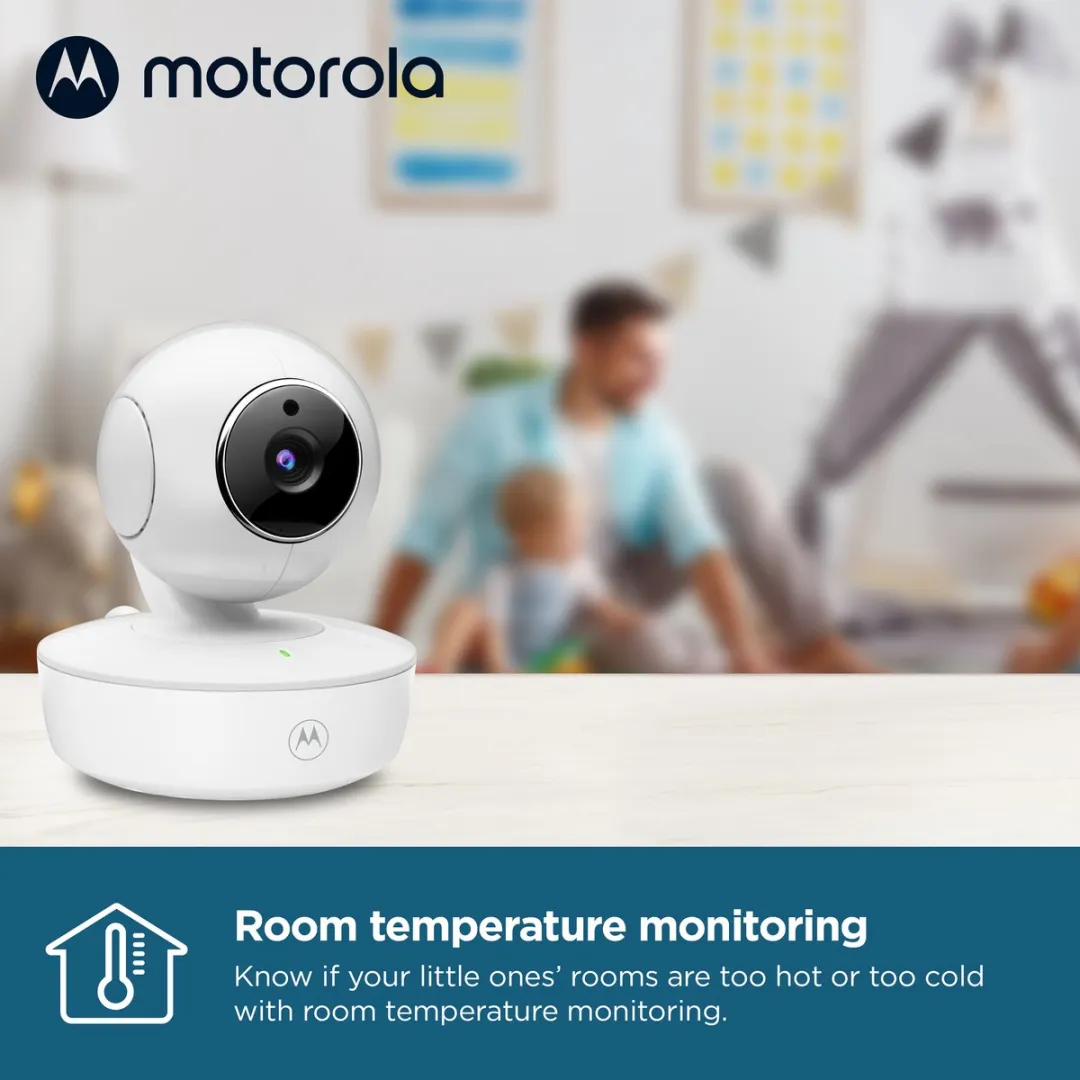 Motorola Nursery VM55 Babyfoon met Camera - 5 inch Wit