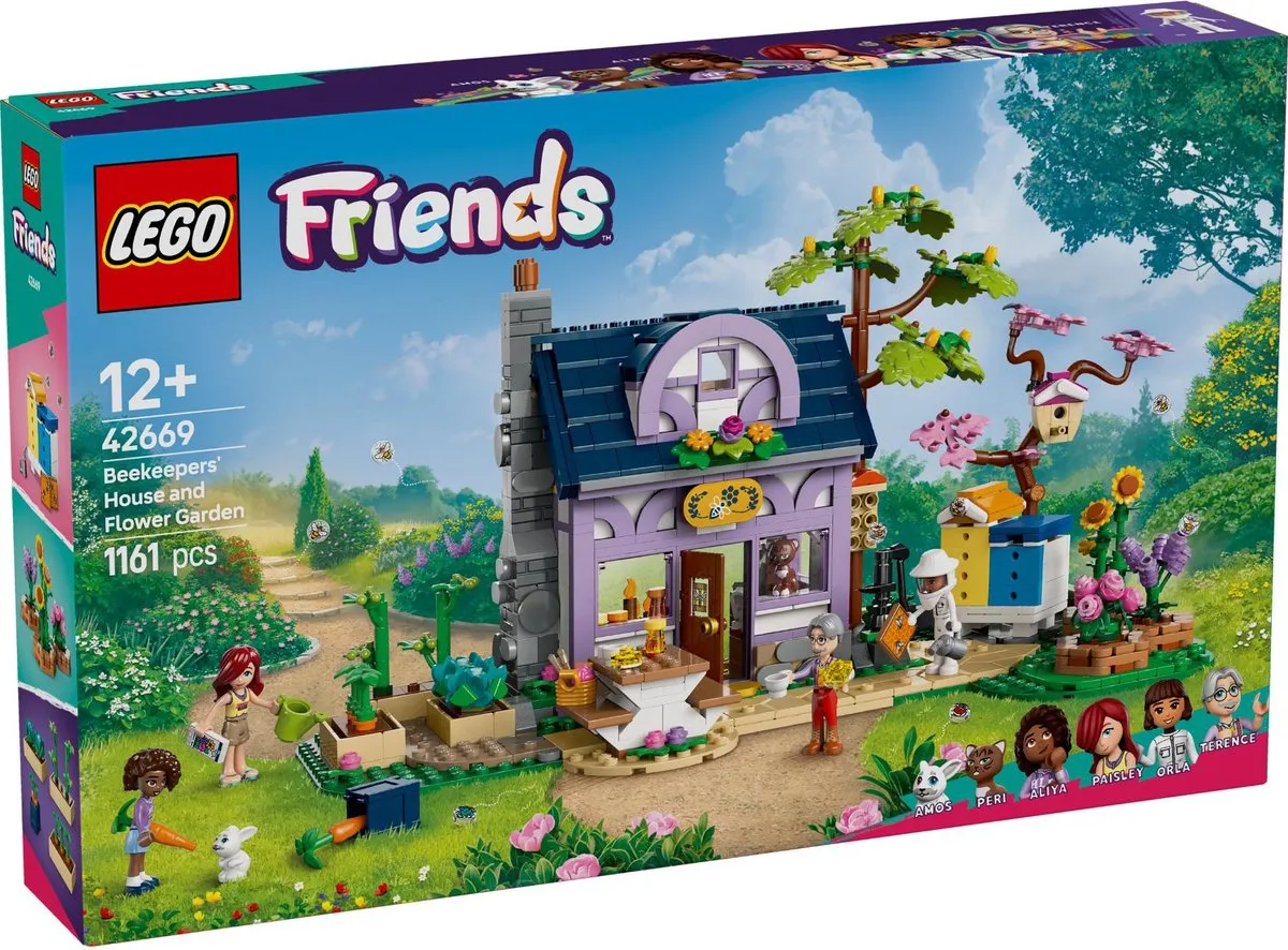 LEGO Friends Imkershuis en Bloementuin 42669