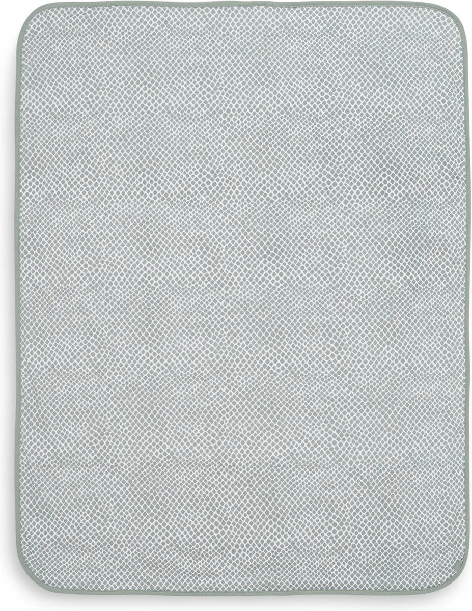 Jollein Baby Deken Jersey Wieg 75x100cm Snake - Ash Green
