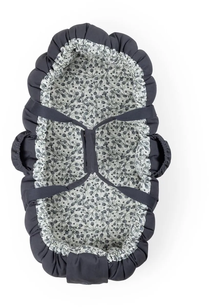 Sebra Babynest 3-in-1 - Blauw/Olive