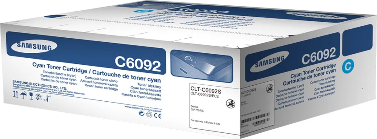 HP SU082A Toner Blauw - 7000 pagina's - o.a. Samsung CLX3180