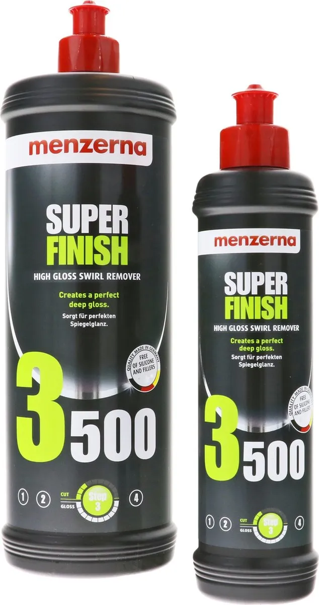 Menzerna Super Finish 3500 - 250ml Meerkleurig