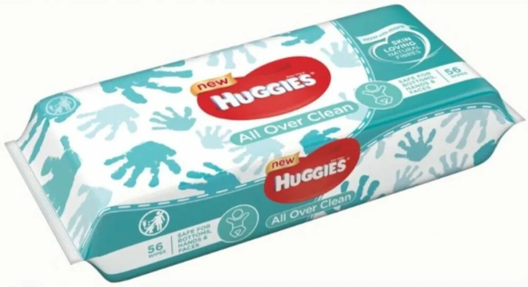 Huggies Billendoekjes All Over Clean 56 Stuks