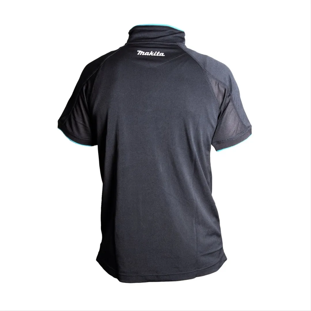 Makita Fietsshirt T-shirt L - 100% Polyester - Zwart
