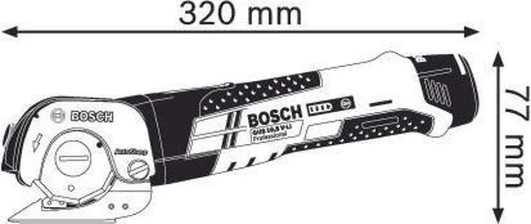Bosch Professional GUS 12 V-LI Accu Universele Schaar
