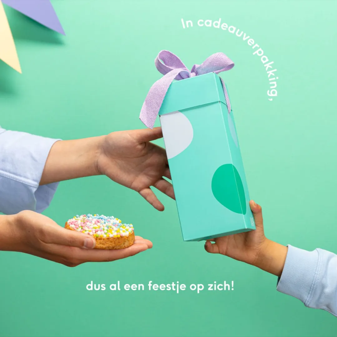 Naïf Newborn Essentials Geschenkset - Babyolie, Badolie & Zinkcrème - Groen