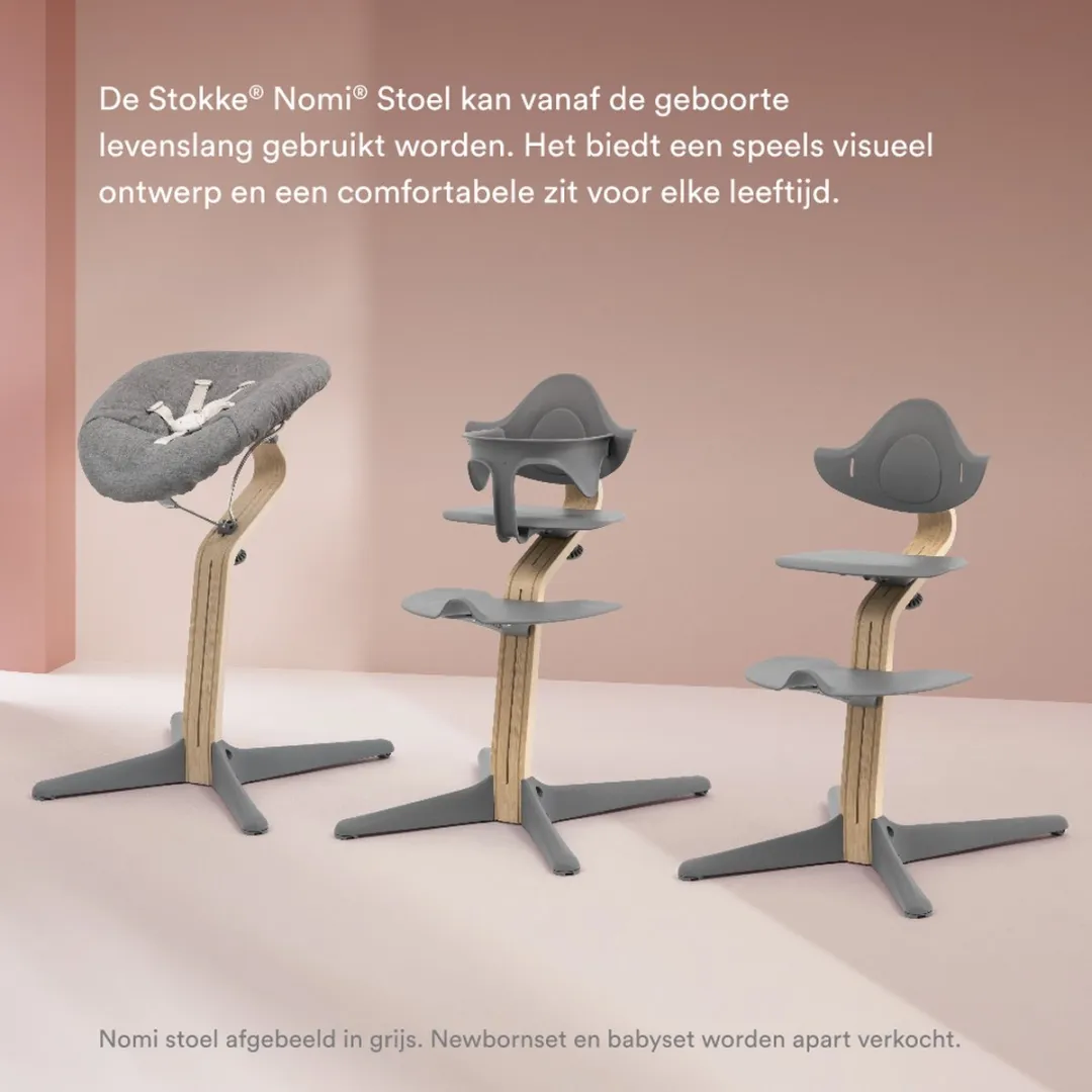 Stokke Nomi Stoel - Grijs - 150 kg