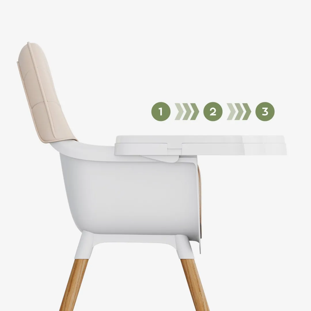 Tulano Morsel Kinderstoel - Beige