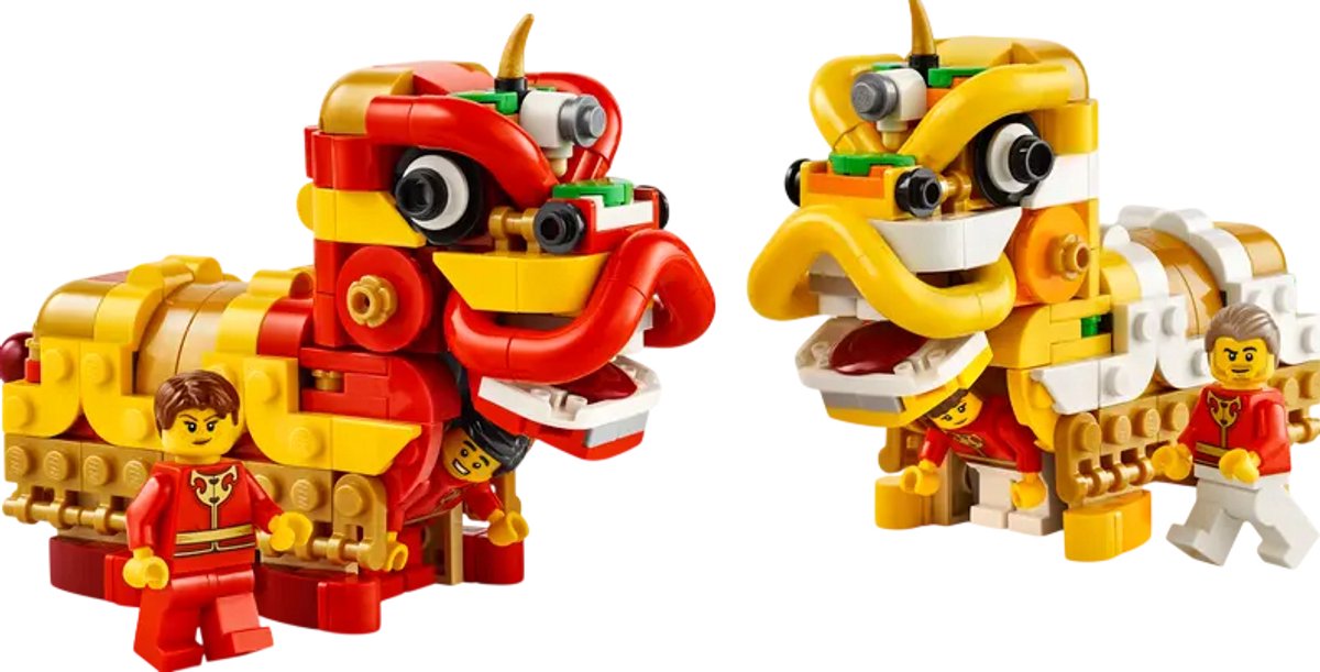 LEGO Chinees Nieuwjaar 40915- Leeuwendans
