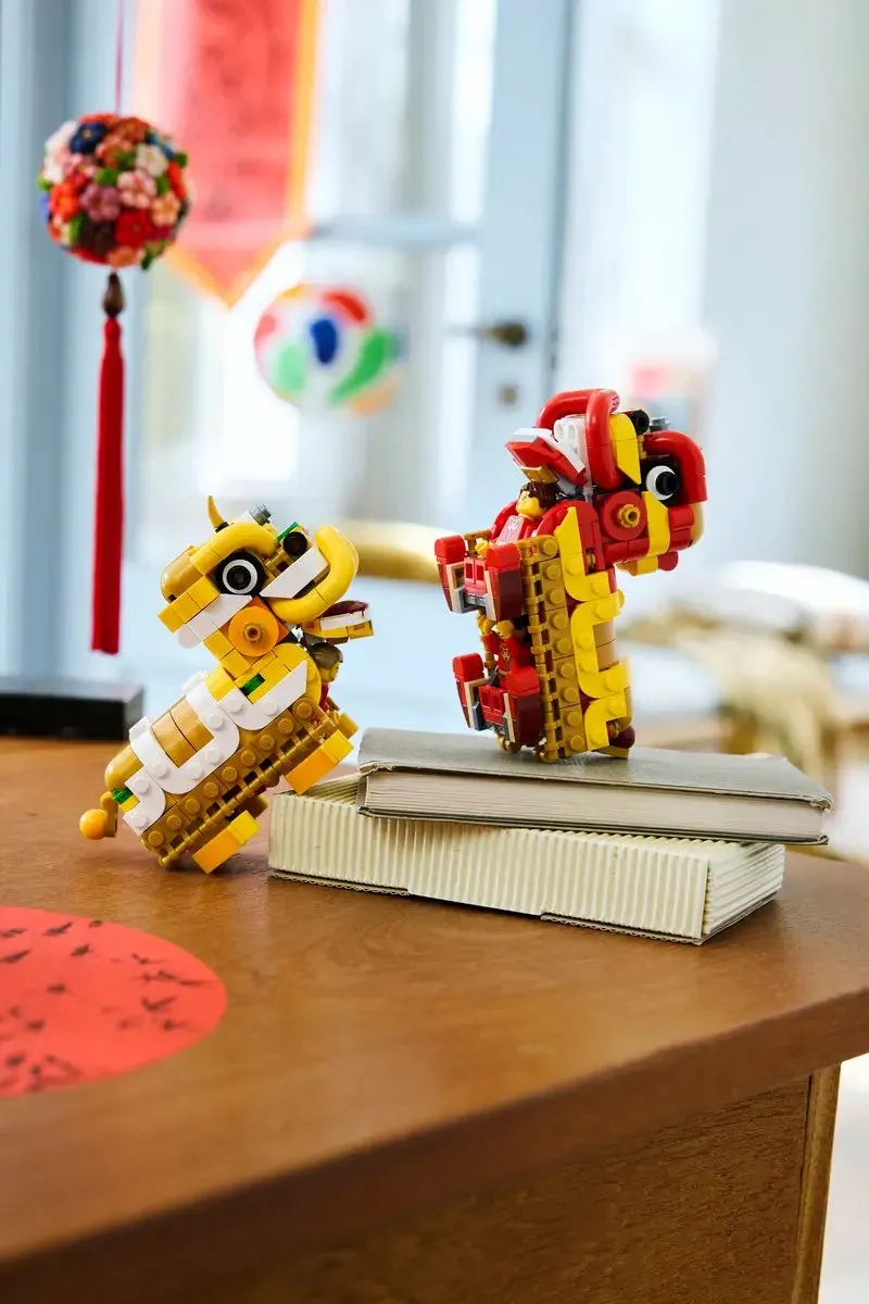 LEGO Chinees Nieuwjaar Leeuwendans 40915 - 480 Stukken - afbeelding 6 van 6