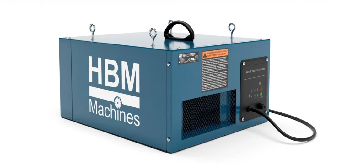 HBM Luchtfiltersysteem 100W - Boorhamer